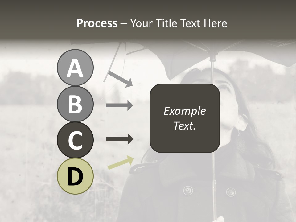 Fall Portrait Wind PowerPoint Template