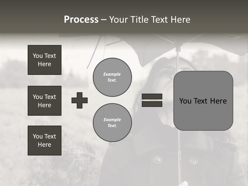 Fall Portrait Wind PowerPoint Template