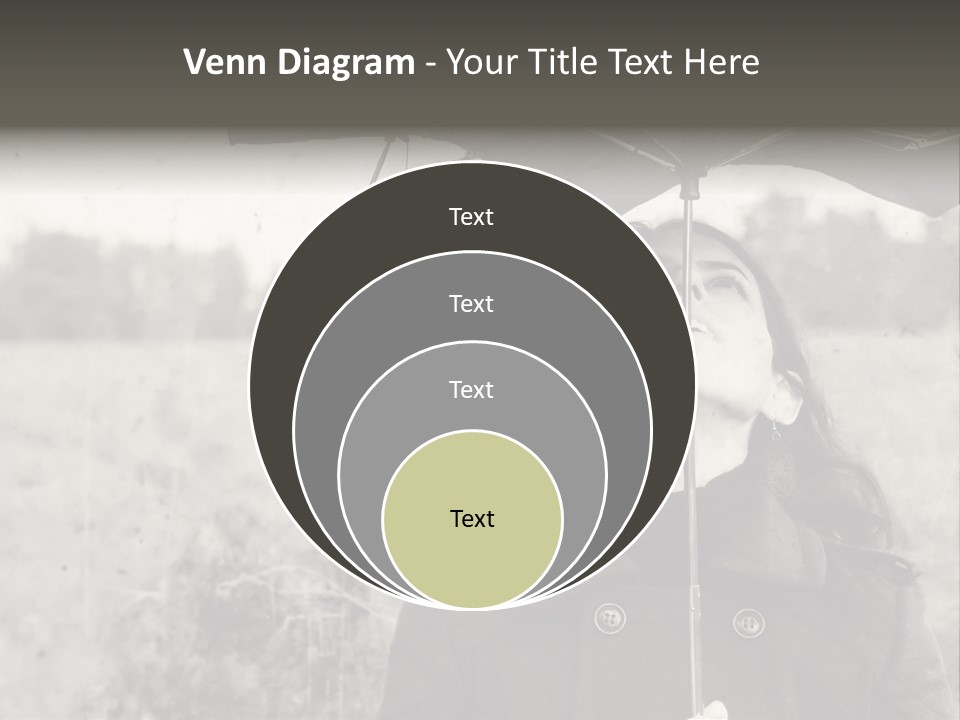 Fall Portrait Wind PowerPoint Template