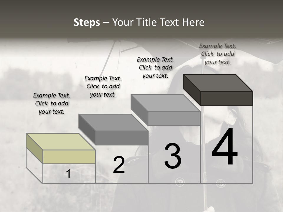 Fall Portrait Wind PowerPoint Template