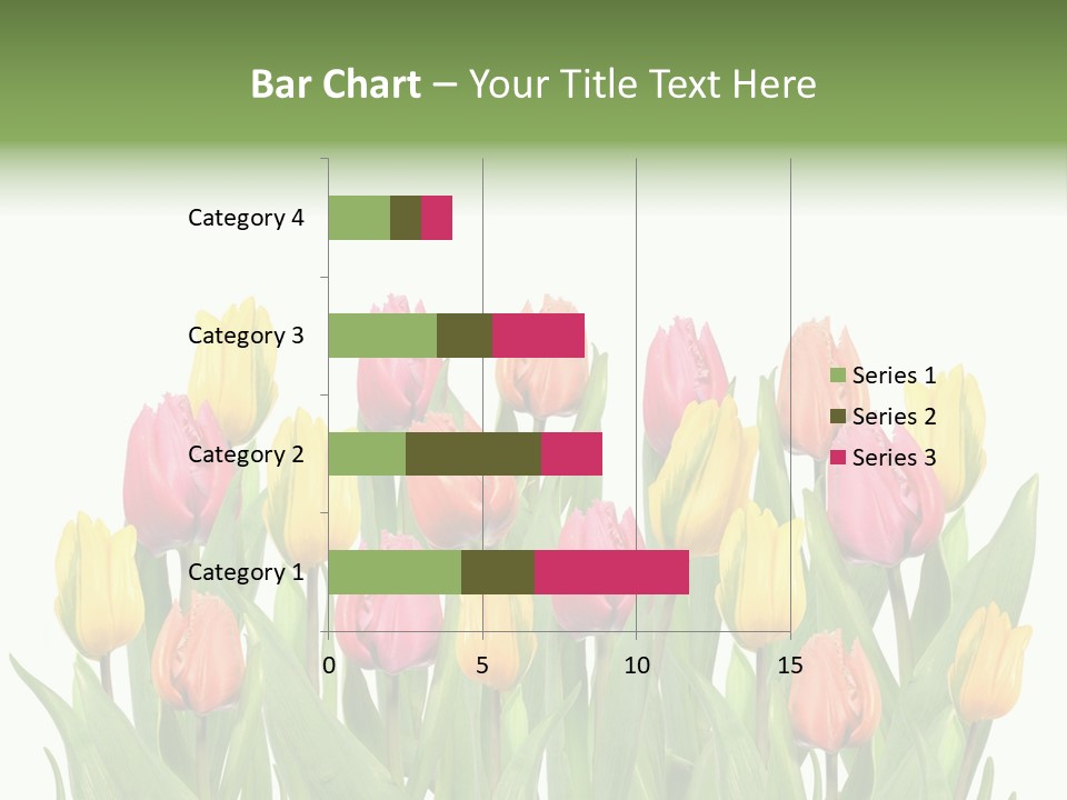 Arrangement Fresh Bouquet PowerPoint Template