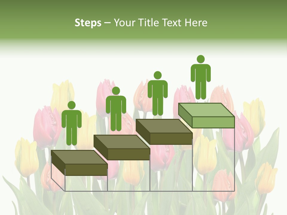 Arrangement Fresh Bouquet PowerPoint Template