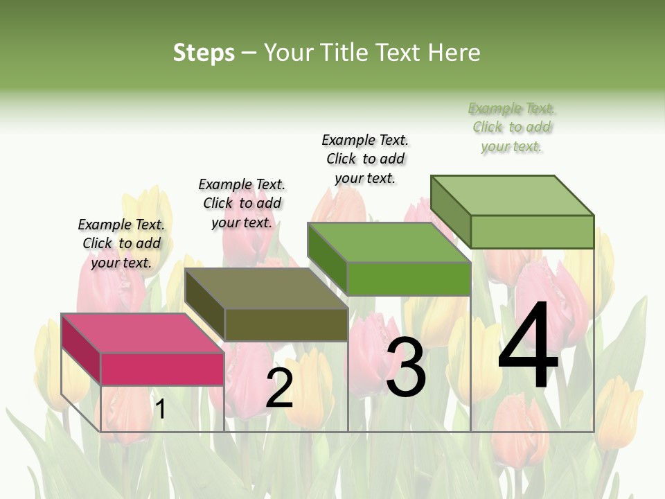 Arrangement Fresh Bouquet PowerPoint Template