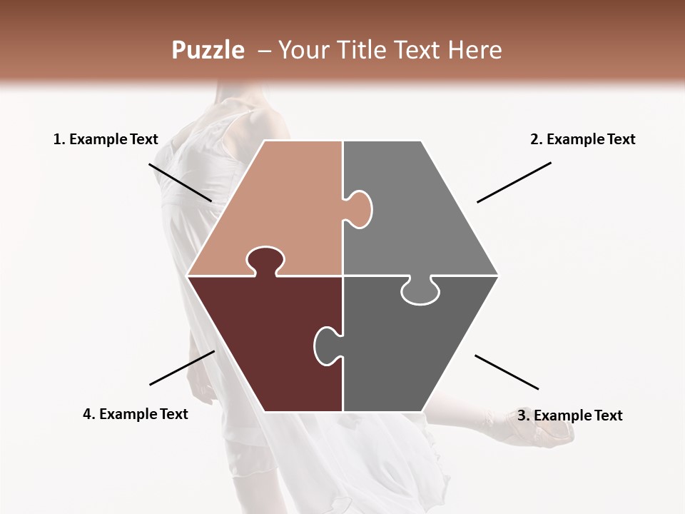 Female Woman Dancer PowerPoint Template