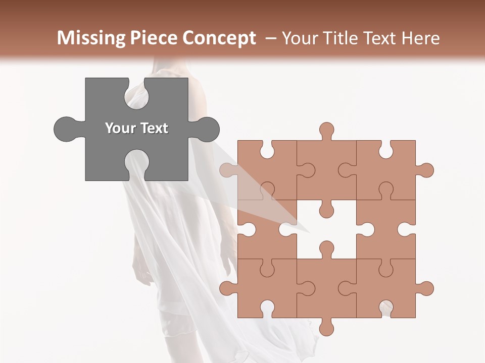 Female Woman Dancer PowerPoint Template