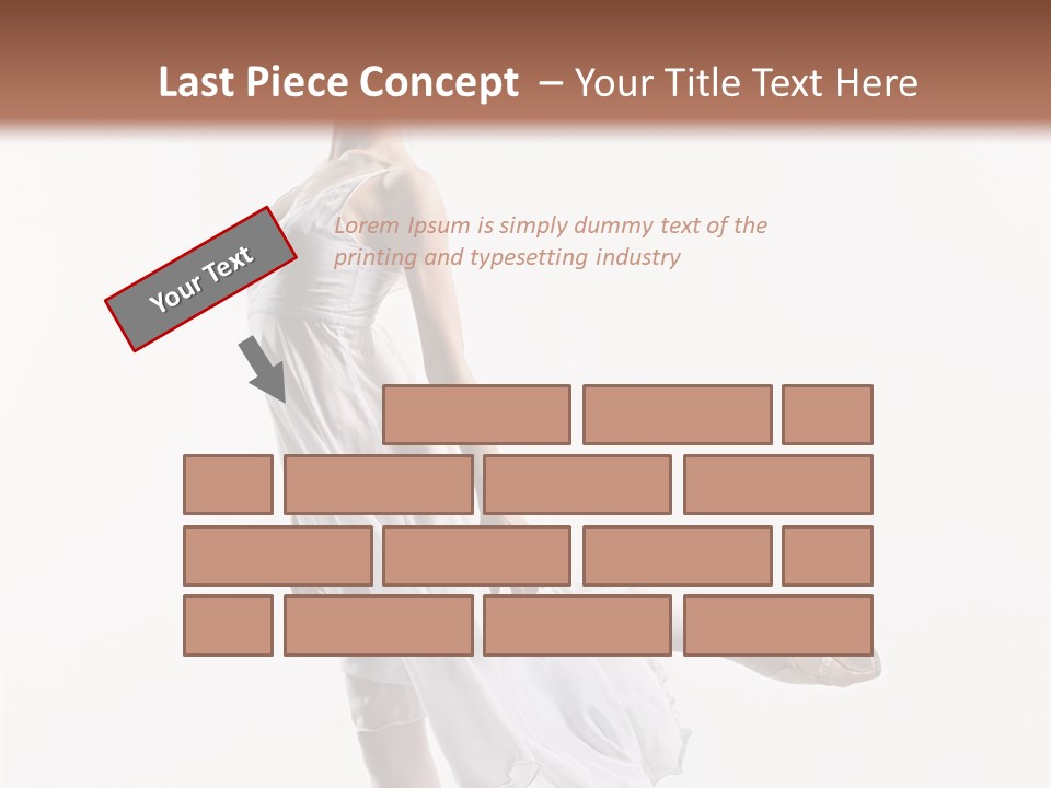 Female Woman Dancer PowerPoint Template