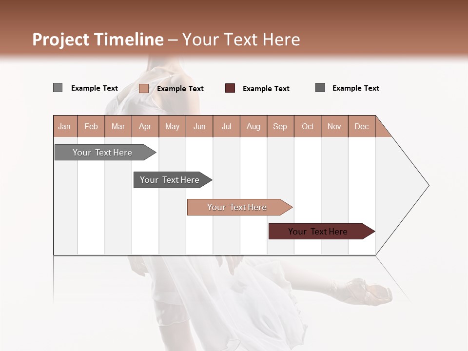 Female Woman Dancer PowerPoint Template