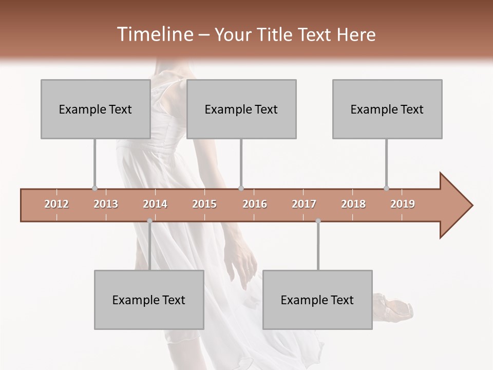 Female Woman Dancer PowerPoint Template