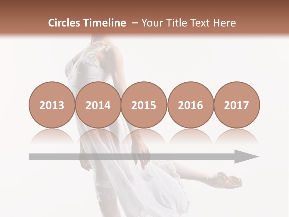 Female Woman Dancer PowerPoint Template