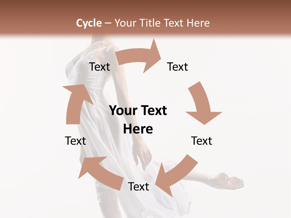 Female Woman Dancer PowerPoint Template