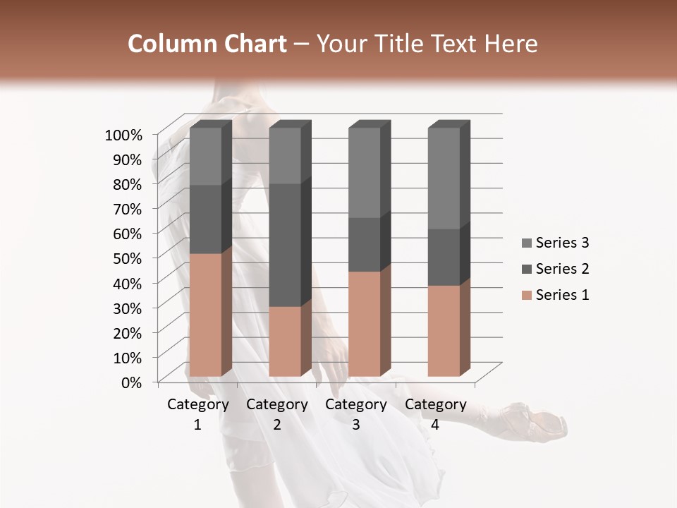 Female Woman Dancer PowerPoint Template