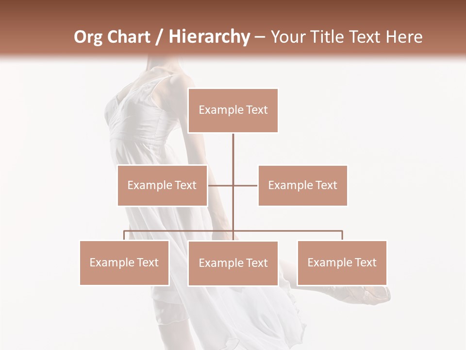 Female Woman Dancer PowerPoint Template