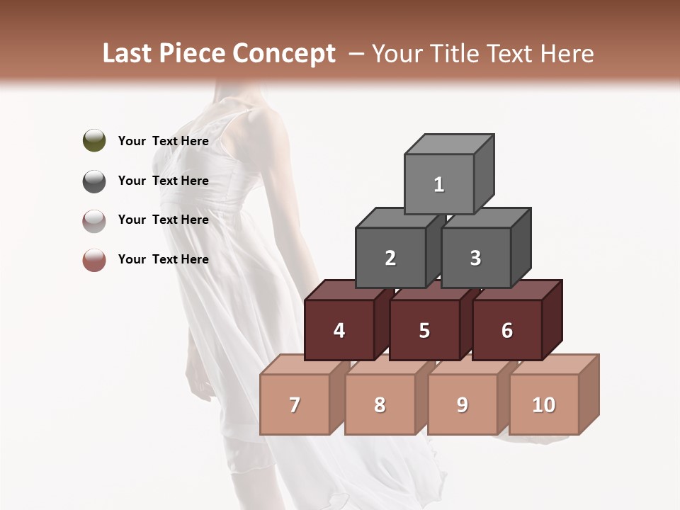 Female Woman Dancer PowerPoint Template