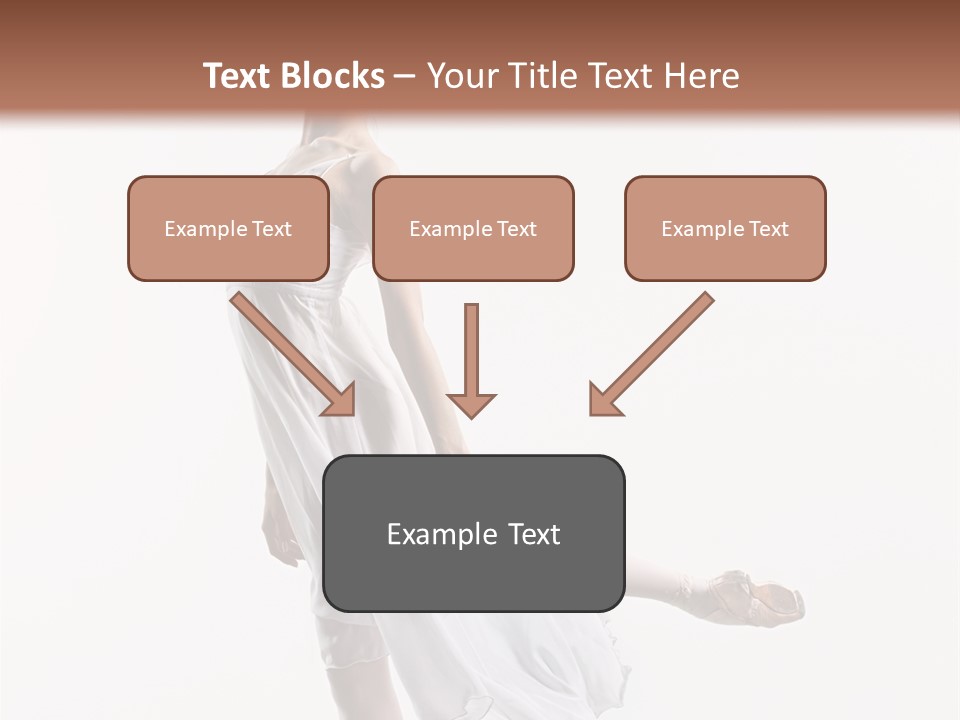 Female Woman Dancer PowerPoint Template