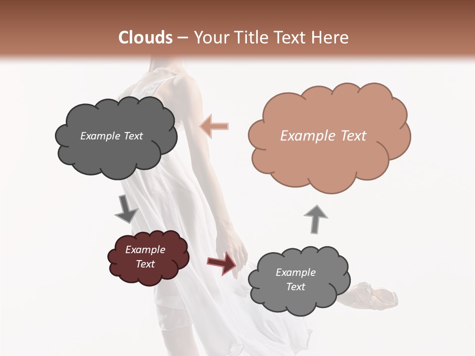 Female Woman Dancer PowerPoint Template