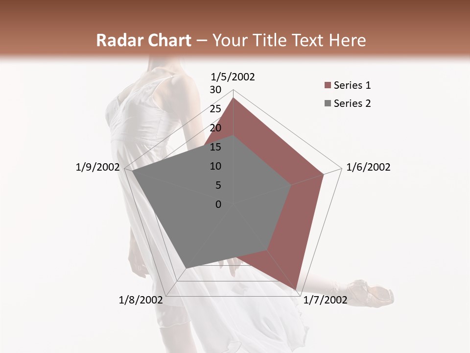 Female Woman Dancer PowerPoint Template