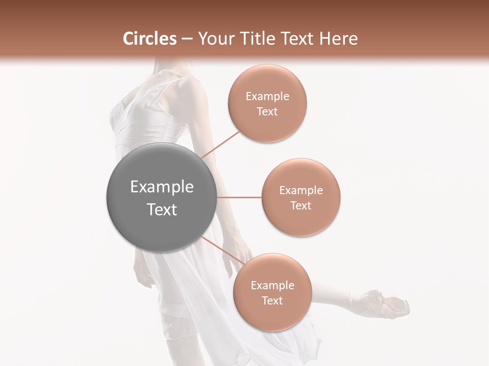 Female Woman Dancer PowerPoint Template