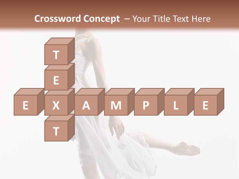 Female Woman Dancer PowerPoint Template