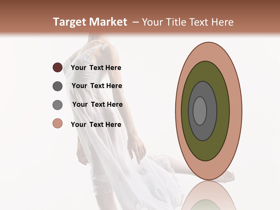 Female Woman Dancer PowerPoint Template