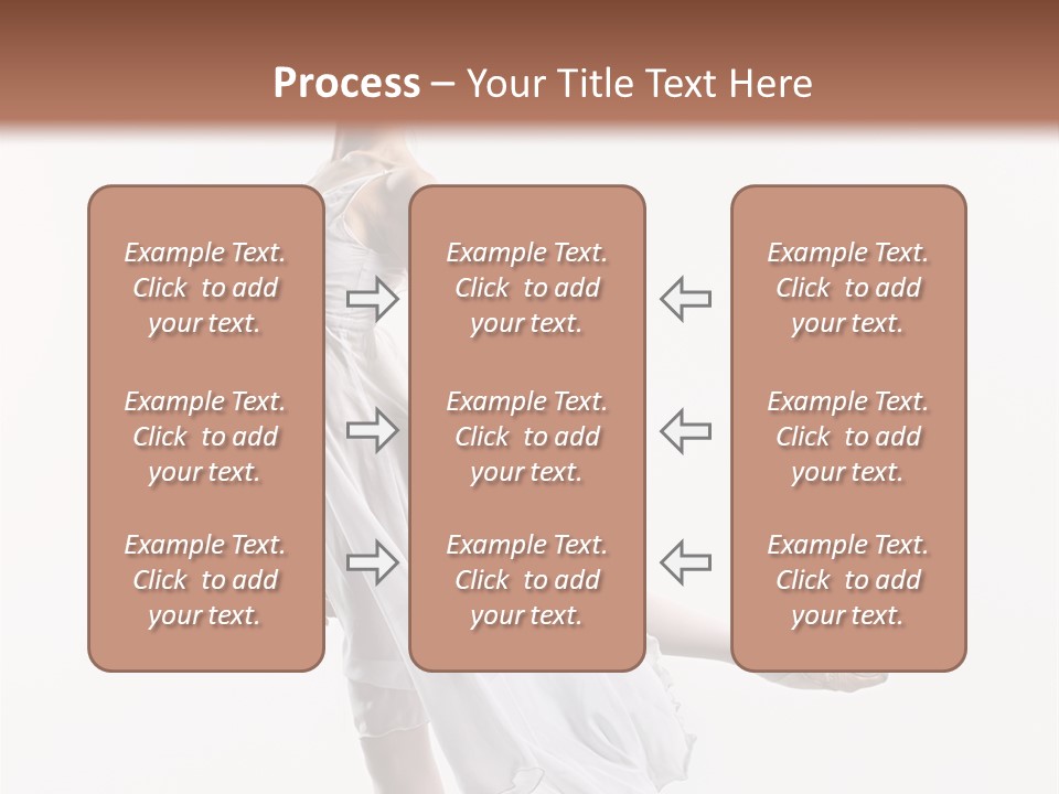 Female Woman Dancer PowerPoint Template
