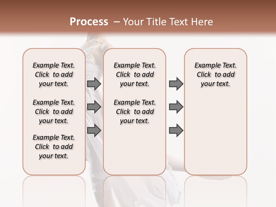 Female Woman Dancer PowerPoint Template