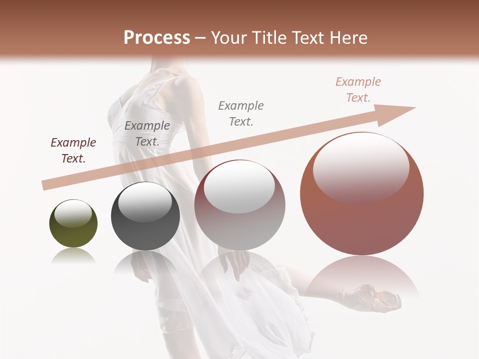 Female Woman Dancer PowerPoint Template