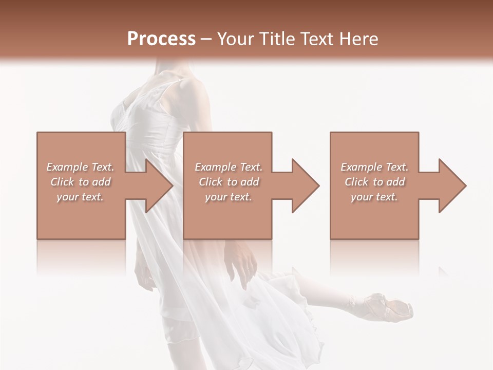Female Woman Dancer PowerPoint Template