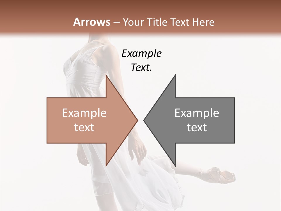 Female Woman Dancer PowerPoint Template