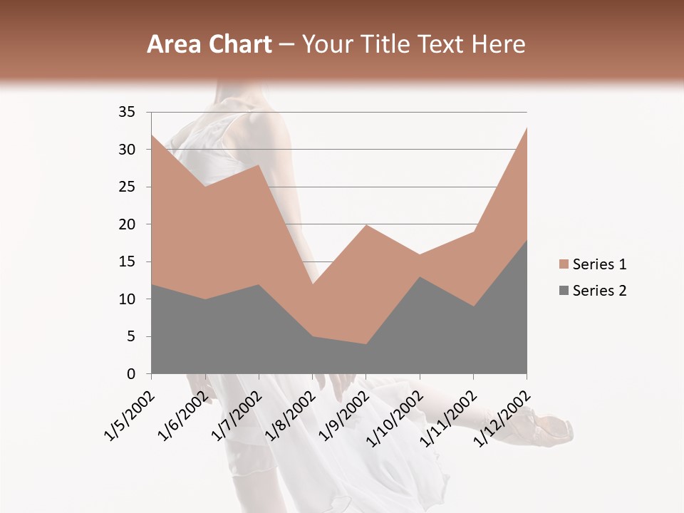 Female Woman Dancer PowerPoint Template