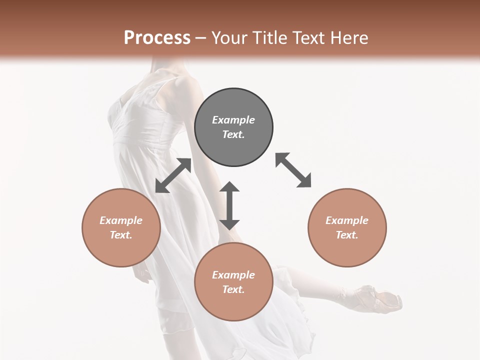 Female Woman Dancer PowerPoint Template