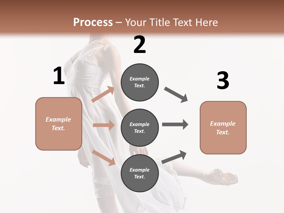 Female Woman Dancer PowerPoint Template