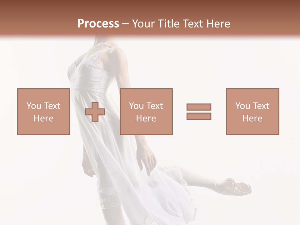 Female Woman Dancer PowerPoint Template