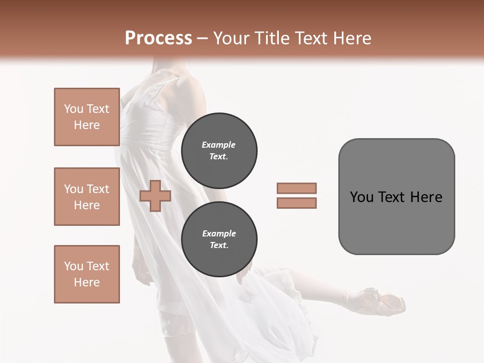 Female Woman Dancer PowerPoint Template