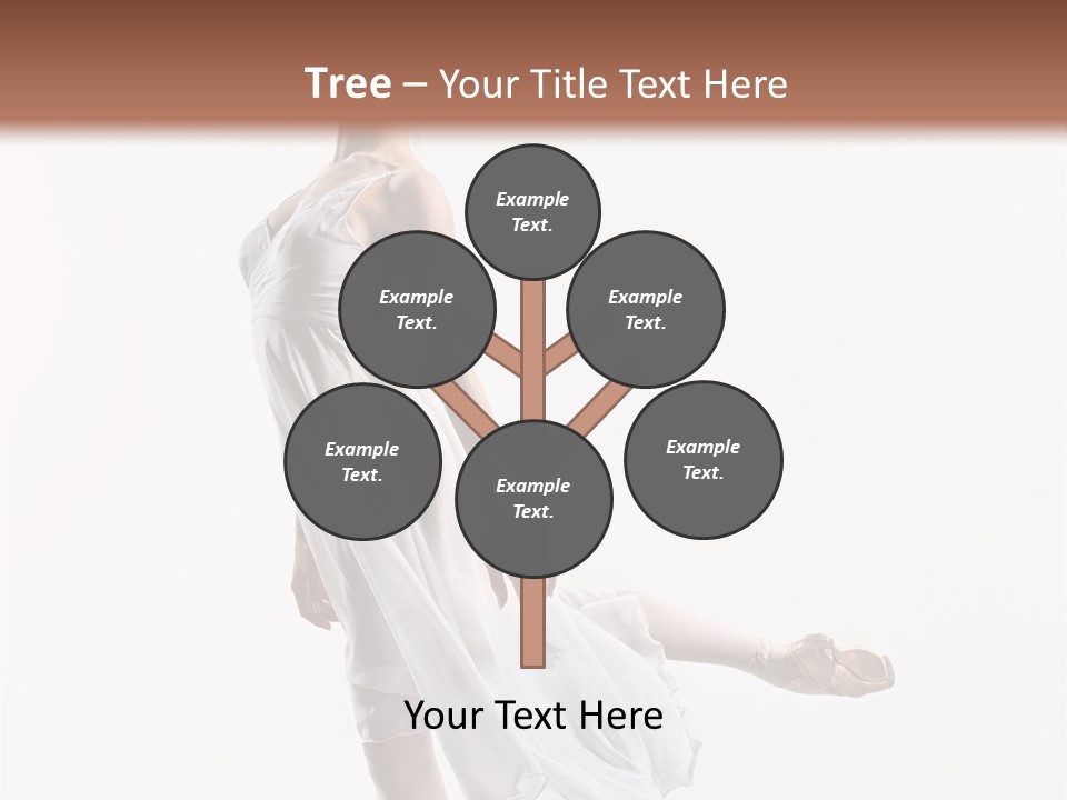 Female Woman Dancer PowerPoint Template