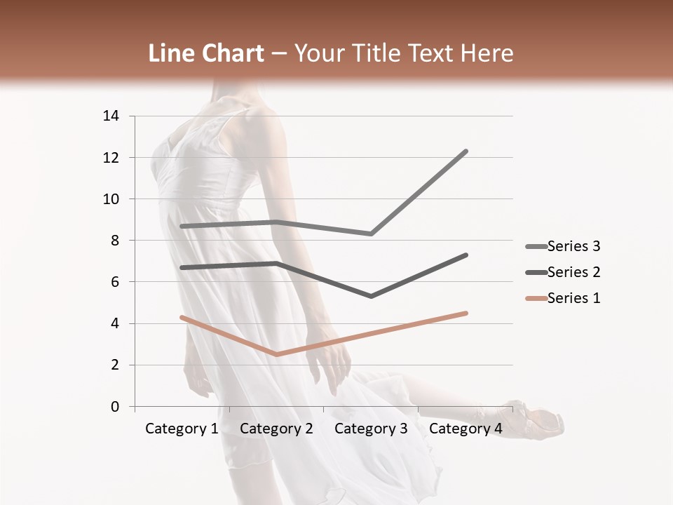 Female Woman Dancer PowerPoint Template