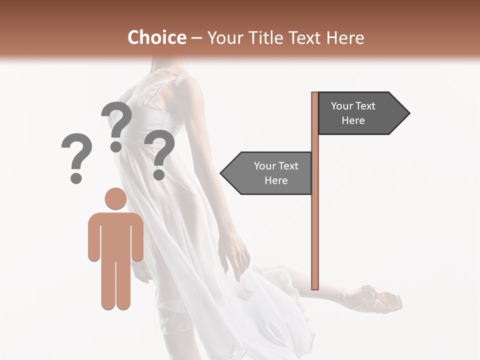 Female Woman Dancer PowerPoint Template