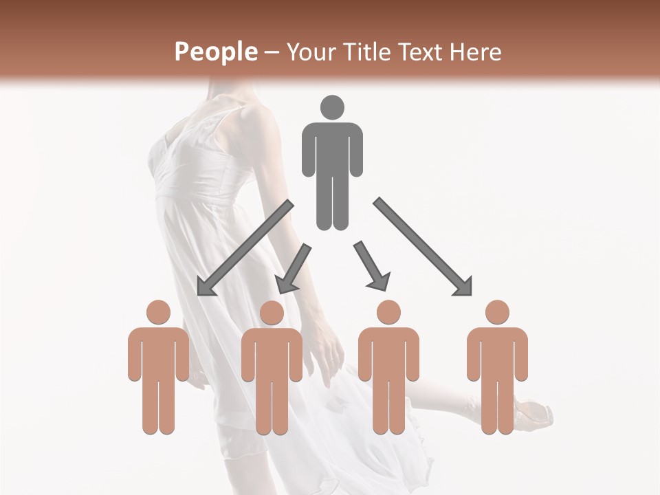 Female Woman Dancer PowerPoint Template