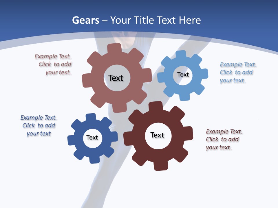 Dancer Behavior Lifestyle PowerPoint Template