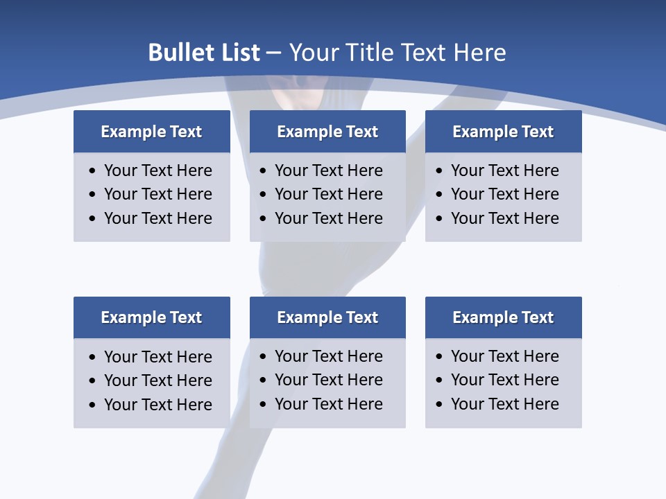 Dancer Behavior Lifestyle PowerPoint Template