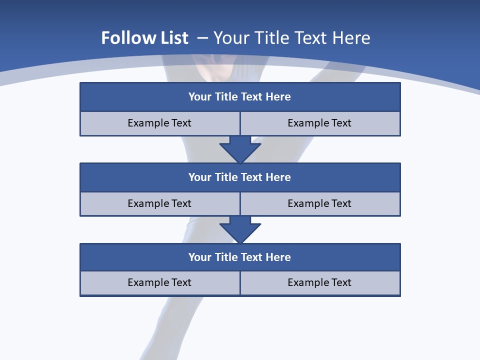 Dancer Behavior Lifestyle PowerPoint Template