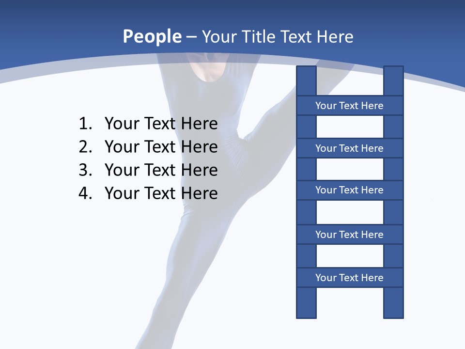 Dancer Behavior Lifestyle PowerPoint Template