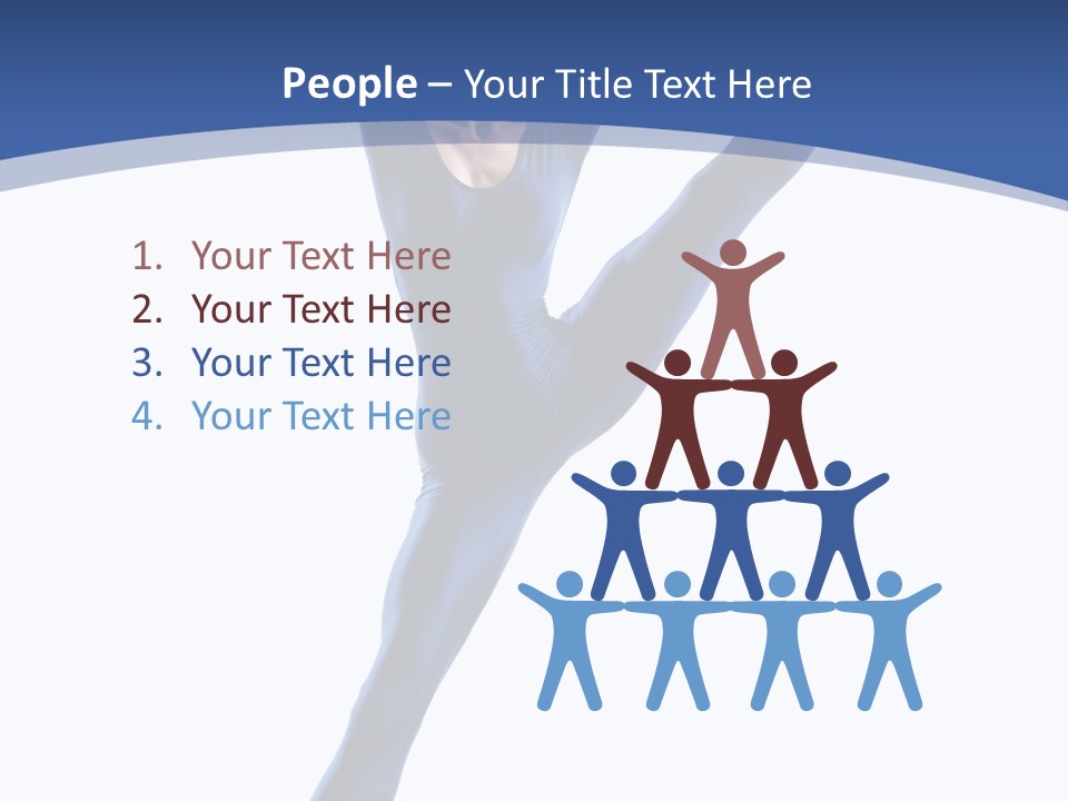 Dancer Behavior Lifestyle PowerPoint Template