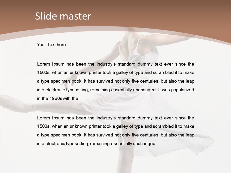 Attractive Action Performer PowerPoint Template
