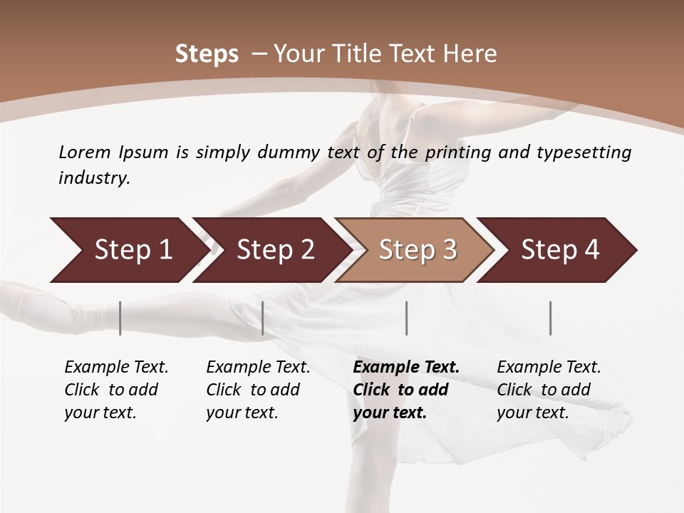 Attractive Action Performer PowerPoint Template