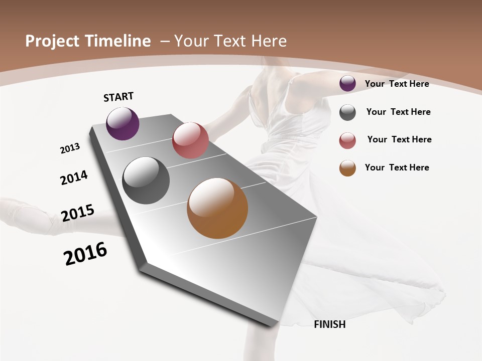 Attractive Action Performer PowerPoint Template