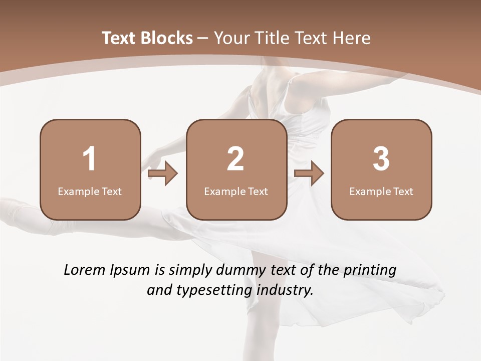 Attractive Action Performer PowerPoint Template
