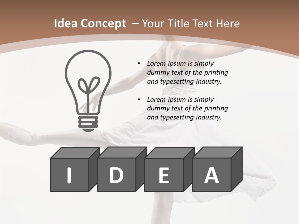 Attractive Action Performer PowerPoint Template