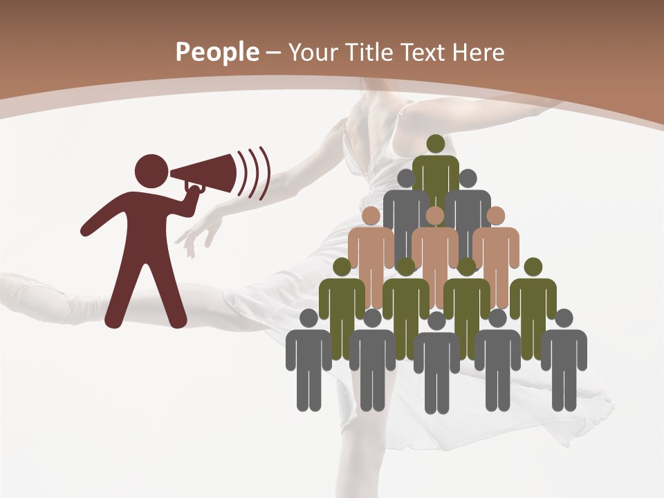 Attractive Action Performer PowerPoint Template