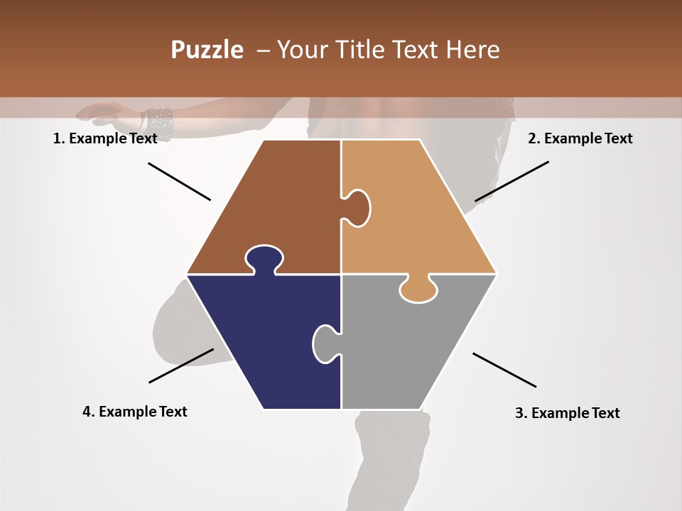 Moving Elegance Breakdancer PowerPoint Template