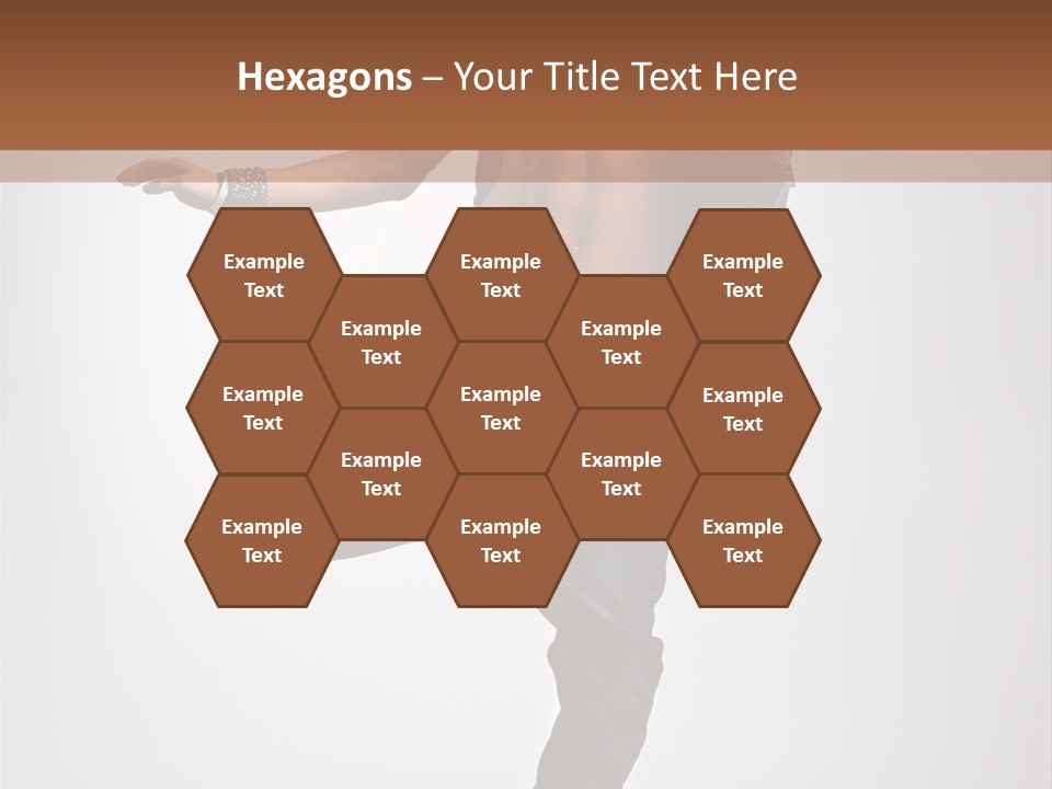 Moving Elegance Breakdancer PowerPoint Template